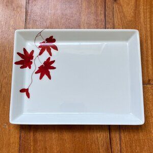 Mikasa Pure Red 8" Rectangular Tray